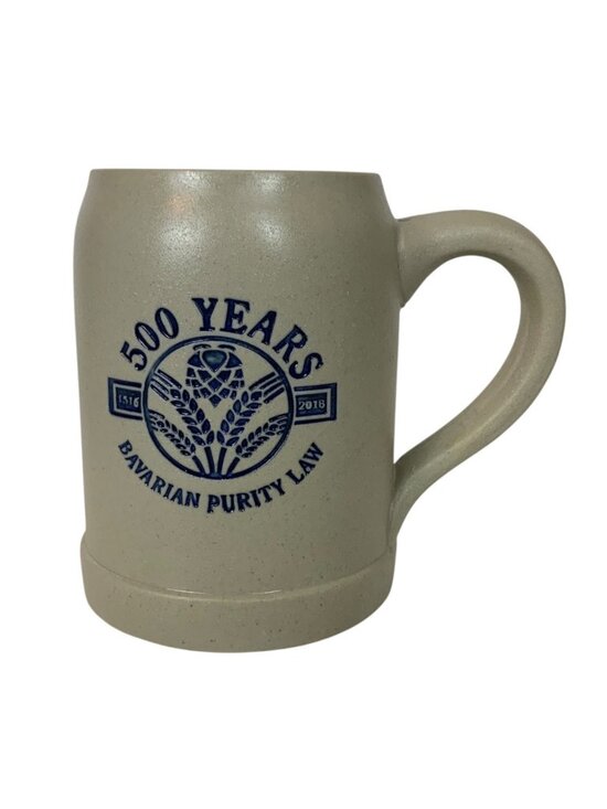 Paulaner Other - Paulaner Munchen Ceramic Beer Stein Mug 500 Years Bavarian Purity Law 2016